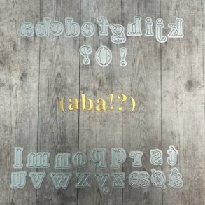 Dies Dan Serif sm� bogstaver